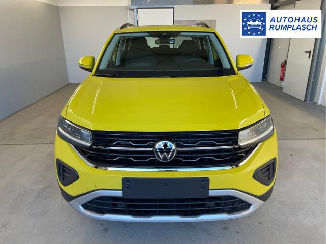 Volkswagen / T-Cross / Gelb / / / 95PS PDC vo+hi+Shz+App+Side+Travel
