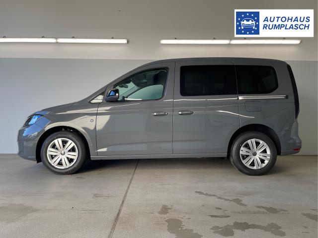 Volkswagen / Caddy / Grau / / / 1.5 TSI GV5+AHK+Climatronic+App-Connect+Winterpaket+ACC+SideAssist
