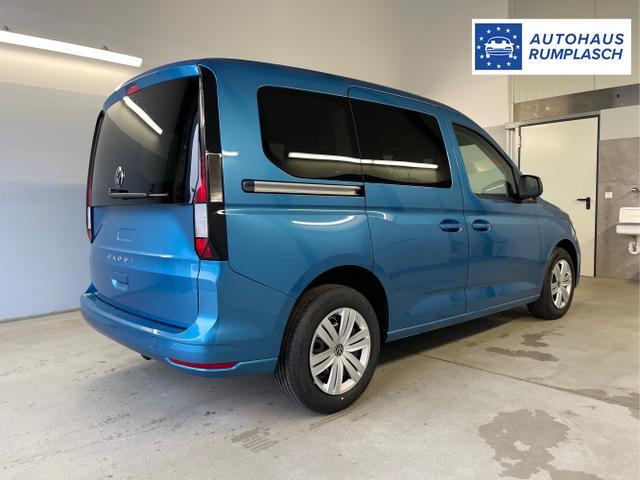 Volkswagen / Caddy / Blau / / / 1.5 TSI GV5+AHK+Climatronic+App-Connect+Winterpaket+ACC+SideAssist