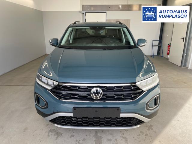 Volkswagen / T-Roc / Blau / / / 150PS AHK+Keyless+Kamera+ACC+Sitzheiz+Climatronic+Alu17