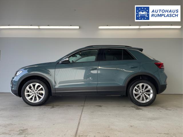 Volkswagen / T-Roc / Blau / / / 150PS AHK+Keyless+Kamera+ACC+Sitzheiz+Climatronic+Alu17