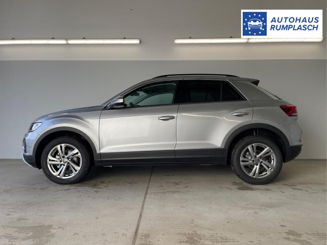 Volkswagen / T-Roc / Silber / / / 150PS AHK+Keyless+Kamera+ACC+Sitzheiz+Climatronic+Alu17