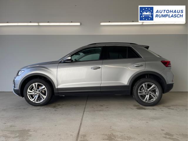 Volkswagen / T-Roc / Silber / / / 150PS AHK+Keyless+Kamera+ACC+Sitzheiz+Climatronic+Alu17