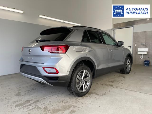 Volkswagen / T-Roc / Silber / / / 150PS AHK+Keyless+Kamera+ACC+Sitzheiz+Climatronic+Alu17
