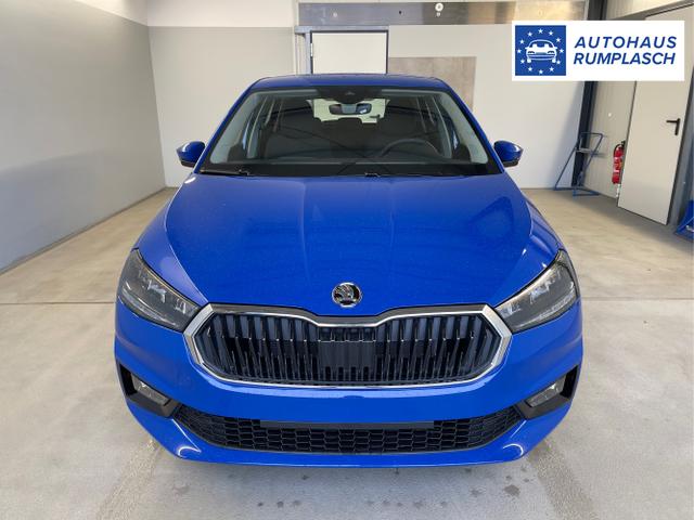 Skoda / Fabia / Blau / / / 95PS AHK+Sitzheizung+Lenkradheizung