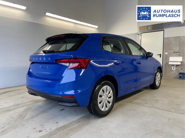 Skoda / Fabia / Blau / / / 95PS AHK+Sitzheizung+Lenkradheizung