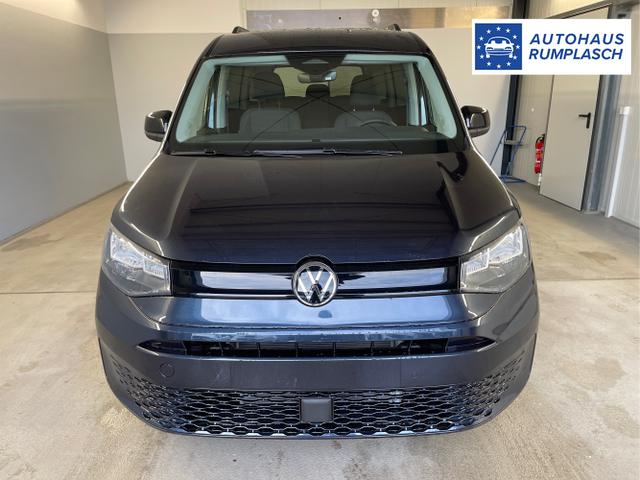Volkswagen / Caddy / Blau / / / 115PS DSG AHK+7 Sitze+Kamera+App-Connect+Winterpaket+ACC+SideAssist