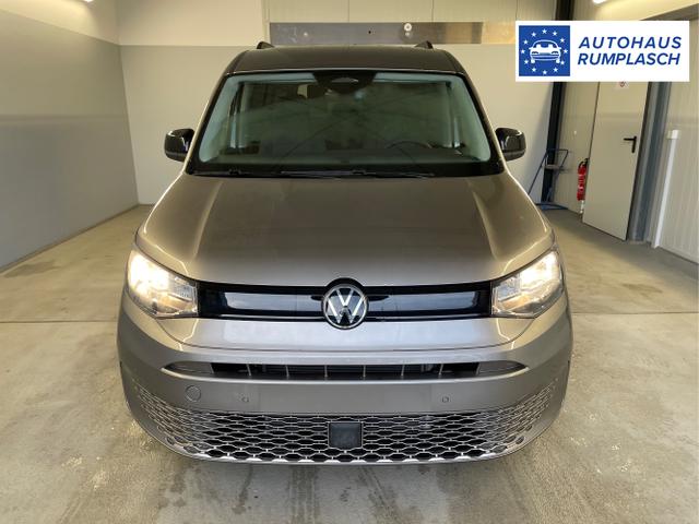 Volkswagen / Caddy / Beige / / / 115PS DSG AHK+7 Sitze+Kamera+App-Connect+Winterpaket+ACC+SideAssist