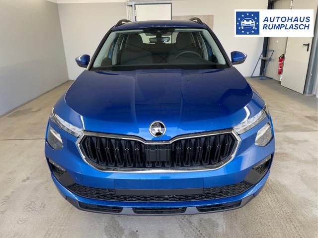 Skoda / KAMIQ / Blau / / / 115PS DSG AHK+16 Zoll Alu+Sitzheizung+App-Connect+GVL