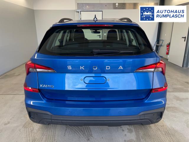 Skoda / KAMIQ / Blau / / / 115PS DSG AHK+16 Zoll Alu+Sitzheizung+App-Connect+GVL