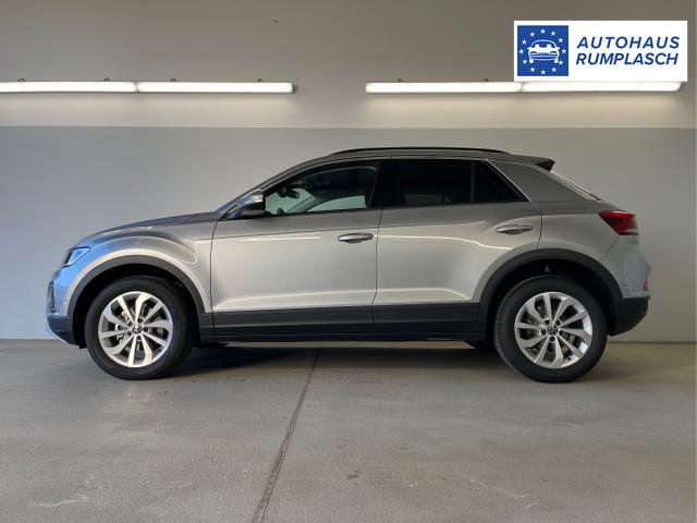 Volkswagen / T-Roc / Silber / / / 150PS AHK+Keyless+Kamera+ACC+Sitzheiz+Climatronic+Alu17