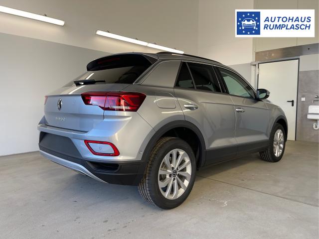 Volkswagen / T-Roc / Silber / / / 150PS AHK+Keyless+Kamera+ACC+Sitzheiz+Climatronic+Alu17