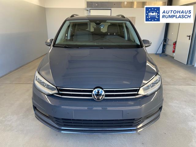 Volkswagen / Touran / Grau / / / 1.5 TSI DSG 7Sitz+AHK+IQ.Light+Kamera+Navi+eHeck+Keyless+Sitzheiz