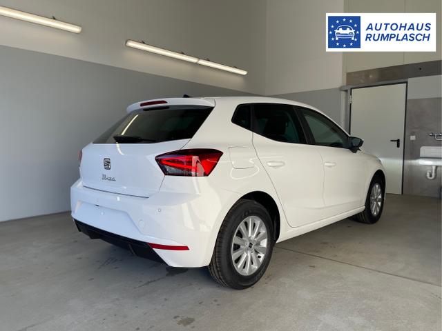 Seat / Ibiza / Wei&szlig; / / / 80PS Kessy+Kamera+Climatronic+PDC+Sitzheizung+App-Connect