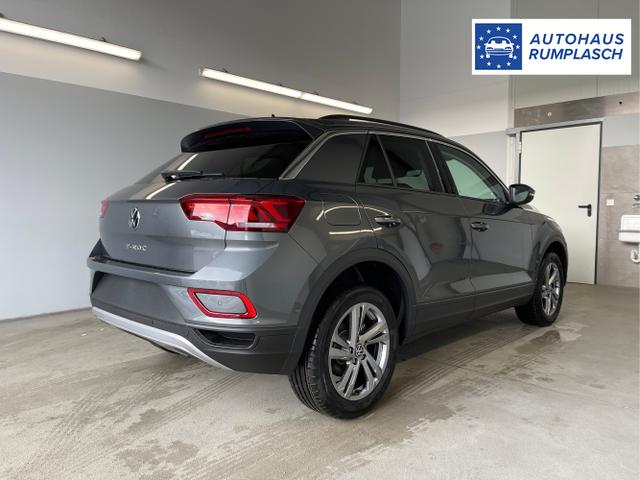 Volkswagen / T-Roc / Grau / / / 150PS DSG AHK+Kessy+Kamera+ACC+Sitzheiz+Navi+IQ.Drive