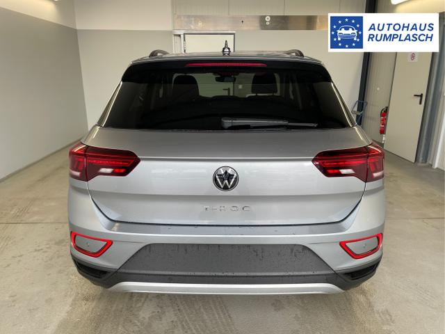 Volkswagen / T-Roc / Silber / / / 150PS DSG AHK+Kessy+Kamera+ACC+Sitzheiz+Navi+IQ.Drive