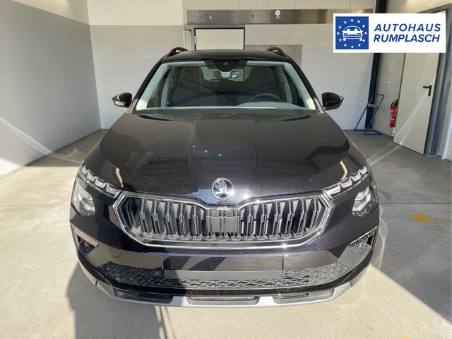 Skoda / KAMIQ / Schwarz / / / 115PS DSG Matrix+AHK+Kamera+PDC vor+hi+Kessy+Sitzheizung+GVL