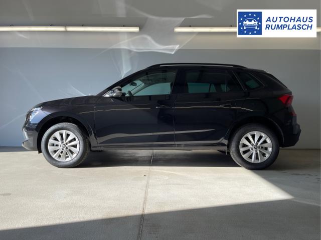 Skoda / KAMIQ / Schwarz / / / 115PS DSG Matrix+AHK+Kamera+PDC vor+hi+Kessy+Sitzheizung+GVL