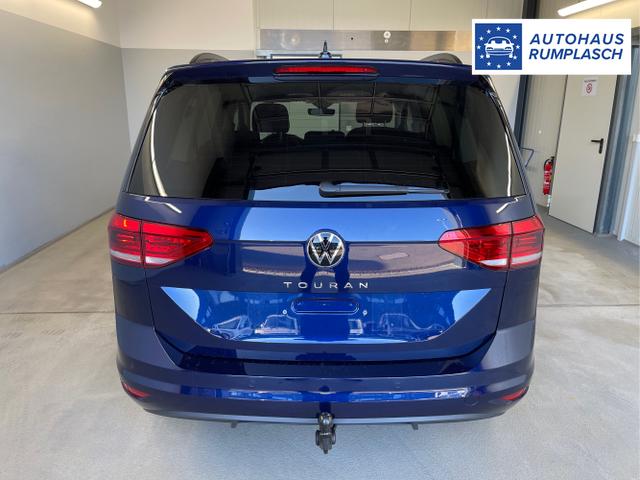 Volkswagen / Touran / Blau / / / 150PS 7Si+IQ.Light+TrailerAss+Cam+Navi+Kamera+Alarm+Kessy+App-Connect