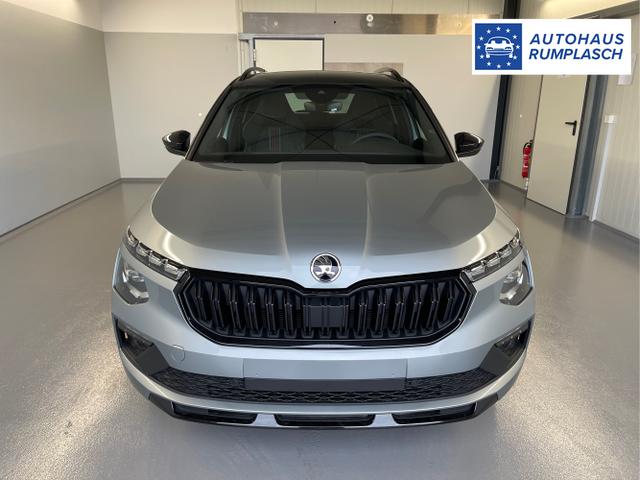 Skoda / KAMIQ / Silber / / / 115PS DSG AHK+Navi+Matrix+GV5+Pano+Kessy+Kamera+Alu17+Sitzheiz