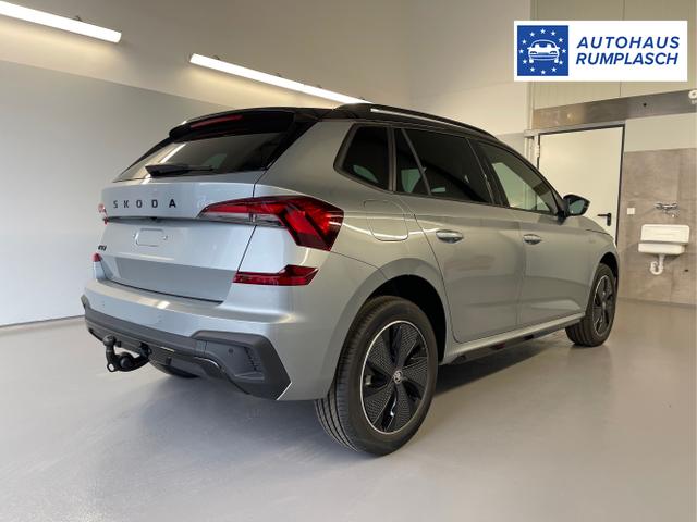 Skoda / KAMIQ / Silber / / / 115PS DSG AHK+Navi+Matrix+GV5+Pano+Kessy+Kamera+Alu17+Sitzheiz