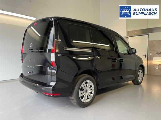 Volkswagen / Caddy / Schwarz / / / 1.5 TSI GV5+AHK+Climatronic+App-Connect+Winterpaket+ACC+SideAssist