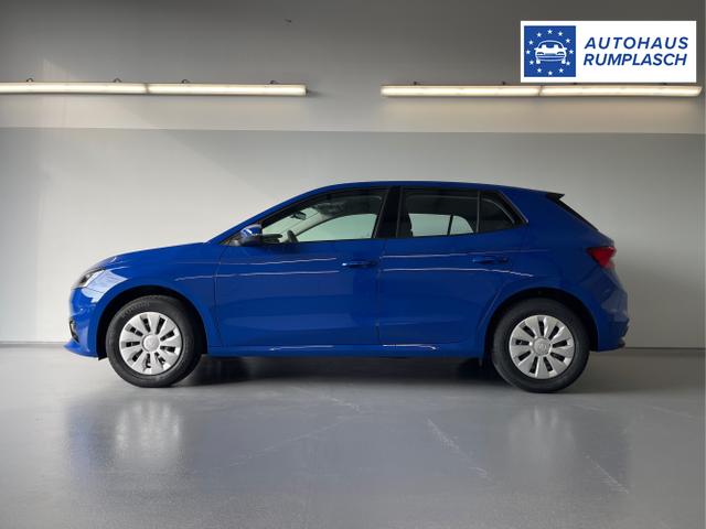 Skoda / Fabia / Blau / / / 95PS GV4+Sitzheiz+Lenkradheiz+AppConnect+PDC+Tempomat
