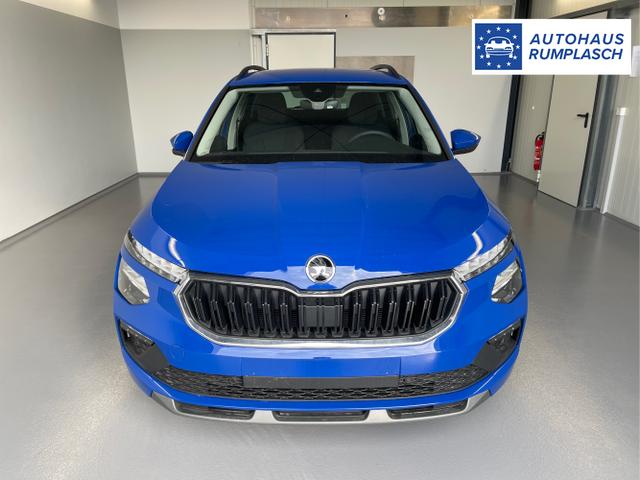 Skoda / KAMIQ / Blau / / / 115PS DSG AHK+Kamera+Kessy+PDC+Winterpaket+Alu16+GVL