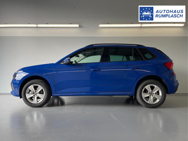 Skoda / KAMIQ / Blau / / / 115PS DSG AHK+Kamera+Kessy+PDC+Winterpaket+Alu16+GVL