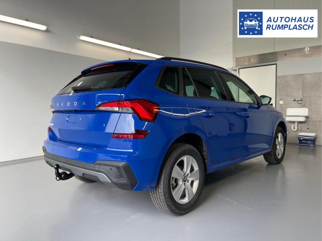 Skoda / KAMIQ / Blau / / / 115PS DSG AHK+Kamera+Kessy+PDC+Winterpaket+Alu16+GVL