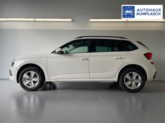 Skoda / KAMIQ / Wei&szlig; / / / 115PS DSG AHK+Kamera+Kessy+PDC+Winterpaket+Alu16+GVL