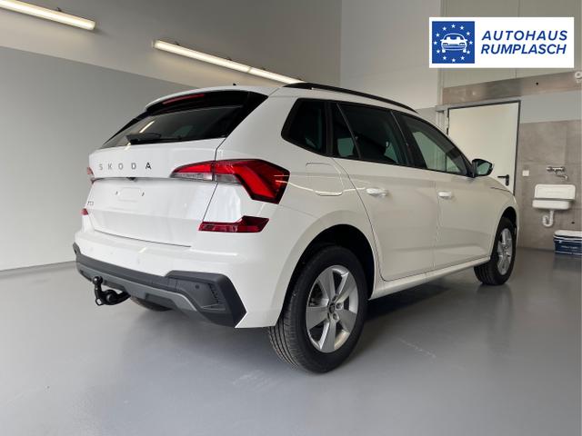 Skoda / KAMIQ / Wei&szlig; / / / 115PS DSG AHK+Kamera+Kessy+PDC+Winterpaket+Alu16+GVL