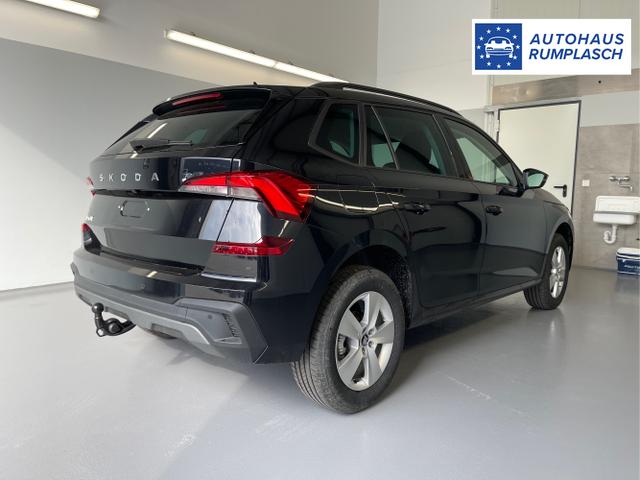 Skoda / KAMIQ / Schwarz / / / 115PS DSG AHK+Kamera+Kessy+PDC+Winterpaket+Alu16+GVL