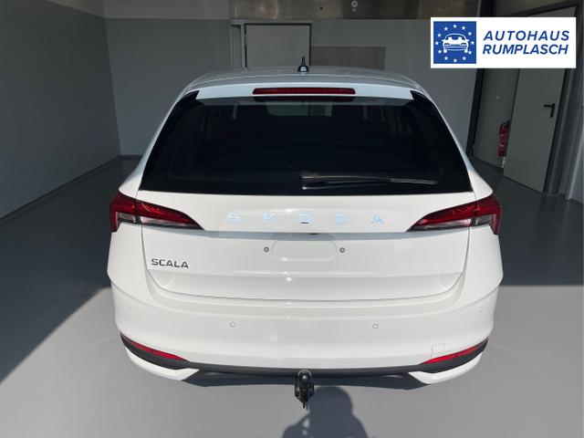 Skoda / Scala / Wei&szlig; / / / 115PS DSG GV5+AHK+Kamera+Kessy+PDC+Sitzheiz+Alu16+Climatronic