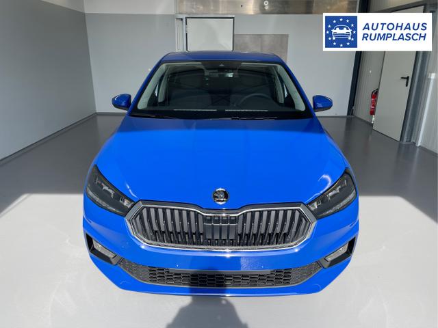 Skoda / Fabia / Blau / / / 115PS Sitzheizung+Sunset+5 Jahre Garantie+Lane Assist