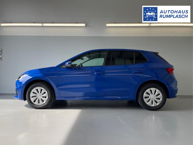 Skoda / Fabia / Blau / / / 115PS Sitzheizung+Sunset+5 Jahre Garantie+Lane Assist