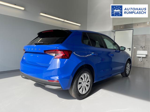 Skoda / Fabia / Blau / / / 115PS Sitzheizung+Sunset+5 Jahre Garantie+Lane Assist