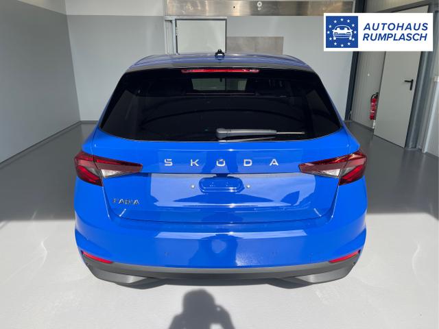 Skoda / Fabia / Blau / / / 115PS Sitzheizung+Sunset+5 Jahre Garantie+Lane Assist