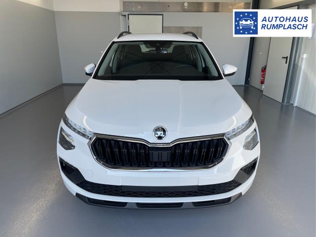 Skoda / KAMIQ / Wei&szlig; / / / 115PS DSG AHK+16 Zoll Alu+Sitzheizung+App-Connect+GVL