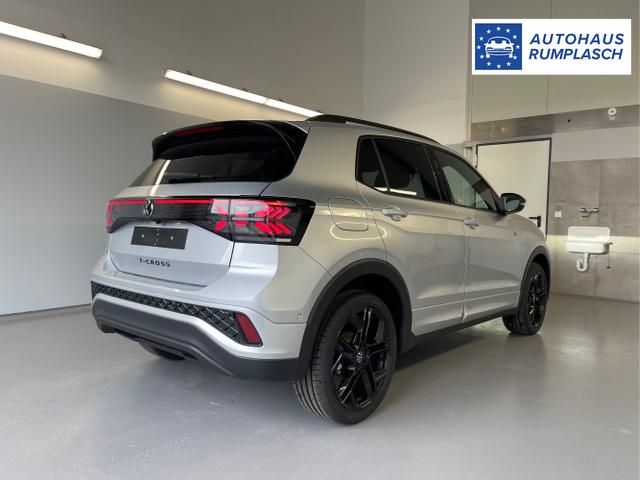 Volkswagen / T-Cross / Silber / / / 150PS DSG GV5+Navi+IQ.Light+AHK+Black+Cam+Keyless+Side+Climatronic