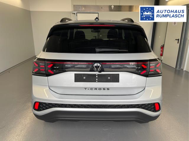 Volkswagen / T-Cross / Silber / / / 150PS DSG GV5+Navi+IQ.Light+AHK+Black+Cam+Keyless+Side+Climatronic