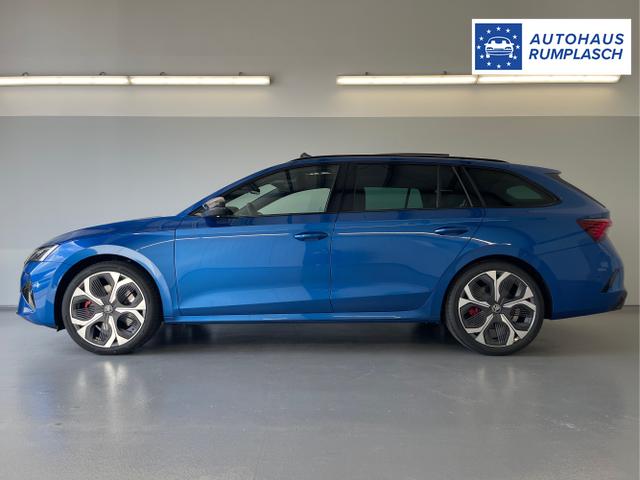 Skoda / Octavia Combi / Blau / / / 265PS DSG HUD+Pano+360&deg;+DCC+AHK+CANTON+Matrix+Alu19+eHeck+GV4