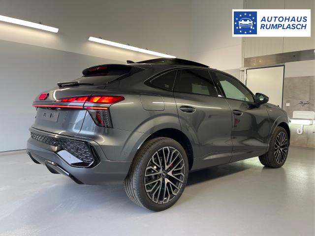Audi / Q3 Sportback / Grau / / / TFSI 265 PS quattro S line Pano+TechPro+Matrix+AHK+HUD+Alu20+KlimaPlus+DCC+SONOS
