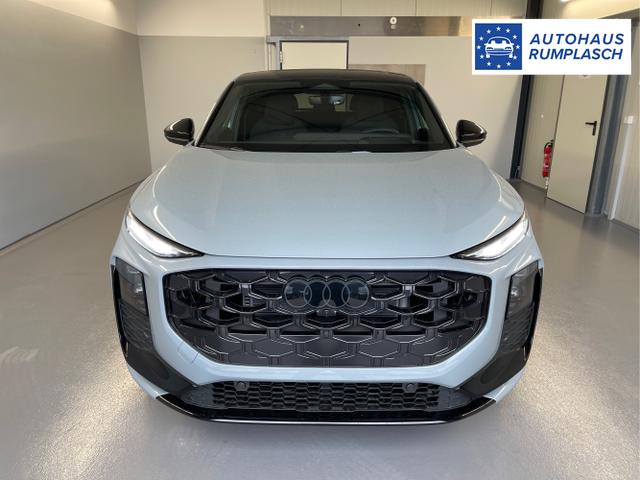 Audi / Q3 Sportback / Grau / / / TFSI 265 PS quattro S line Pano+TechPro+Matrix+AHK+HUD+Alu20+KlimaPlus+DCC+SONOS