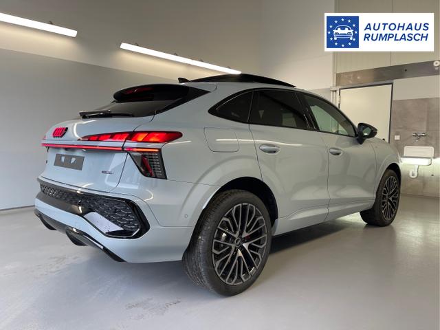 Audi / Q3 Sportback / Grau / / / TFSI 265 PS quattro S line Pano+TechPro+Matrix+AHK+HUD+Alu20+KlimaPlus+DCC+SONOS