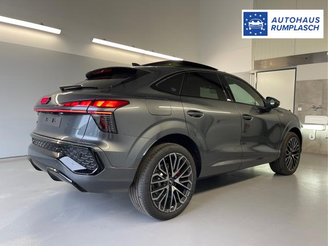 Audi / Q3 Sportback / Grau / / / TFSI 265 PS quattro S line Pano+TechPro+Matrix+AHK+HUD+Alu20+KlimaPlus+DCC+SONOS