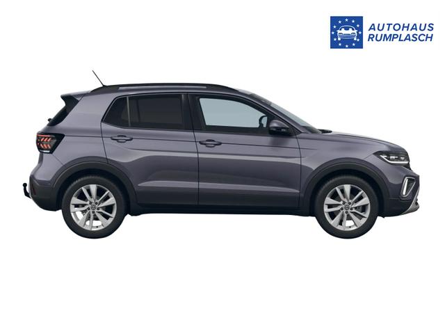 Volkswagen T-Cross LIFE 115PS DSG AHK+Navi+Matrix+Kamera+Parklenk+Alu17+App-Connect 