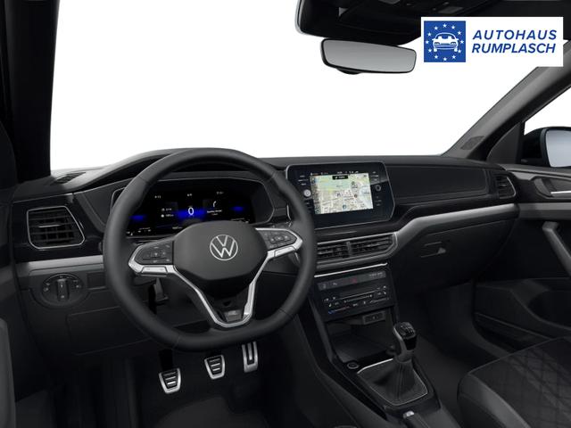 Volkswagen T-Cross R-Line 115PS Navi+IQ.Light+AHK+Black+Cam+Keyless+GV5+Side+Climatronic 