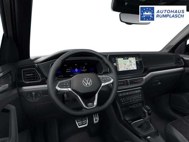 Volkswagen T-Cross R-Line 150PS DSG Navi+IQ.Light+AHK+Black+Cam+Keyless+Side+Climatronic+Parklenk 