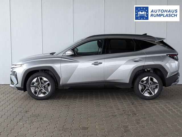 Hyundai TUCSON E-Motion 1.6 T-GDi 2WD 48V DCT / ACC Sitz + Lenkradheizung LED Navi PDC V&H Kamera Alu 18" 